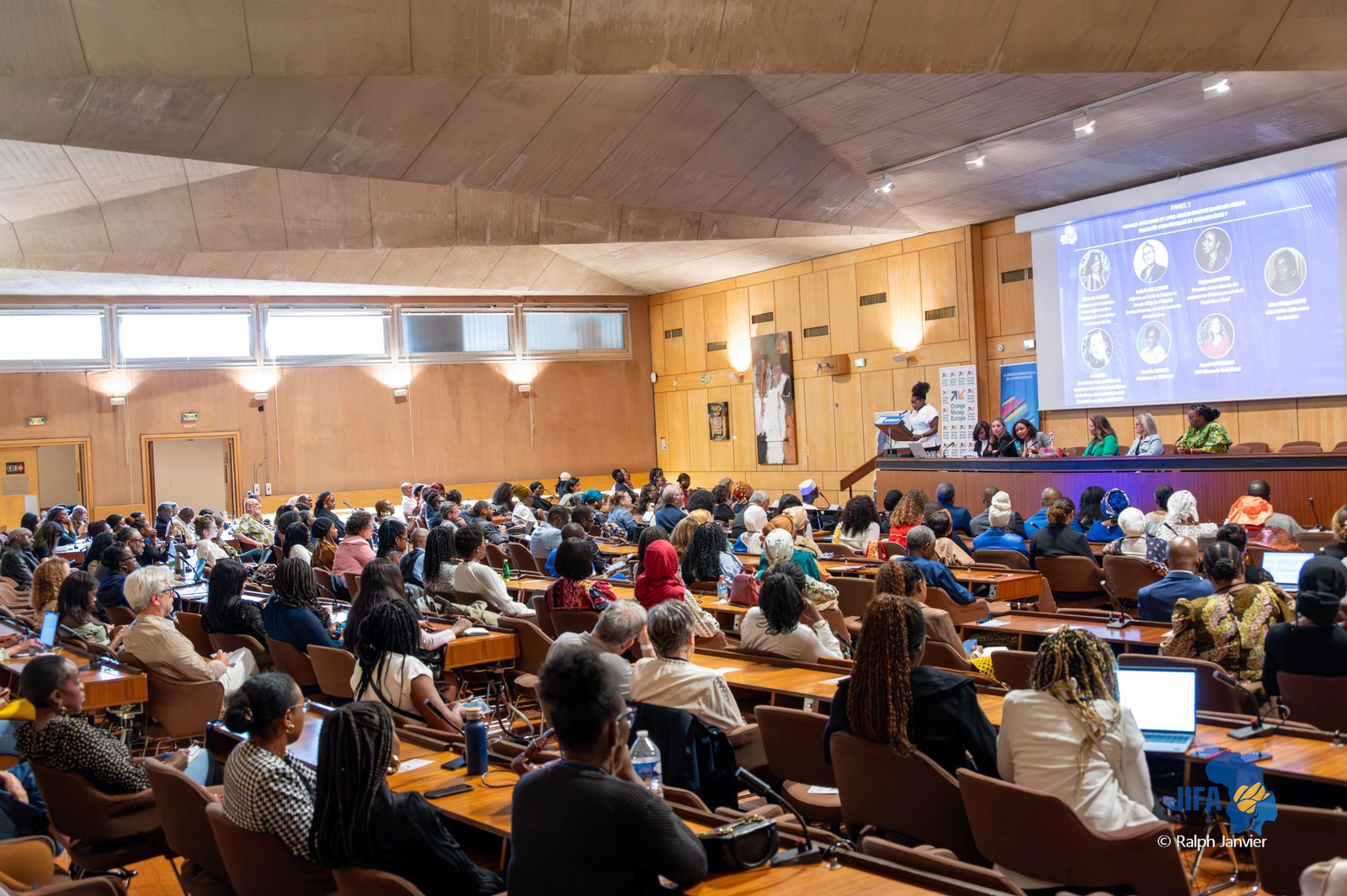 Le collectif Femmes Unies organisatrice de la JIFA 2025 à l'UNESCO