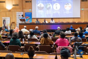 panel composé d'AURORE kamgueu fondatrice de KADAUR